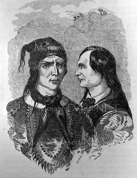  Ute Chief Walkara and his brother Arapeen