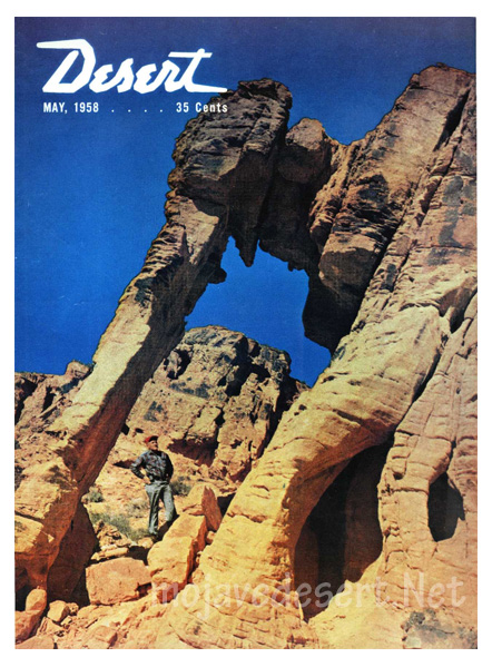 Mosquito Rock - 1958, Elephant Rock - Valley of Fire, Nevada