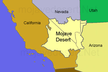 Mojave Desert Map - Lusa Sissie