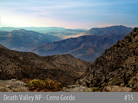 view of Death Valley National Park from Cerro Gordo