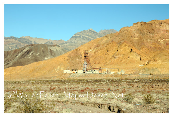 Borax mining in Death Valley, photo of Ryan Camp