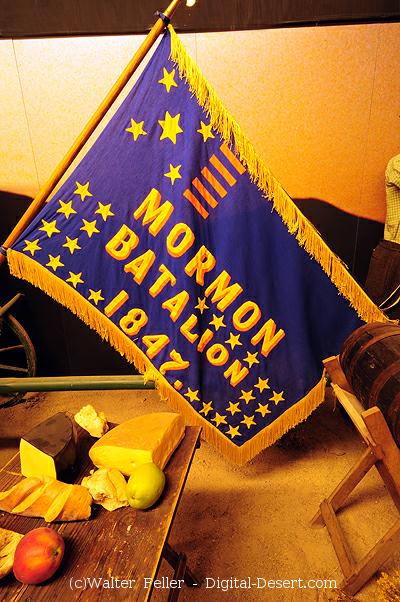 Mormon Battalion, flag