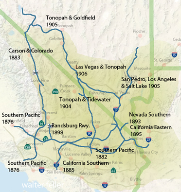 Railroads of the Mojave Desert