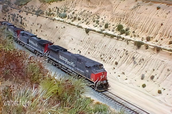 End of an Era -- Southern Pacific and Union Pacific Locomotives in San Luis  Obispo, California by Darin Volpe