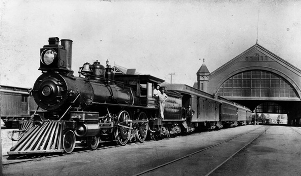 Historic Southern Pacific Railroad photo